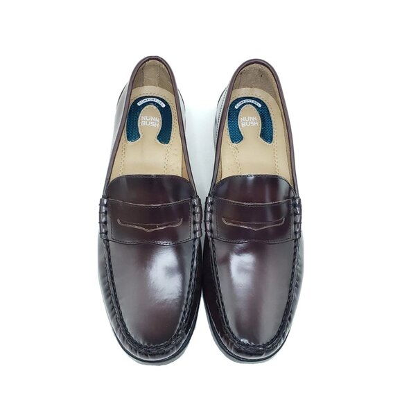 Nunn Bush Lincoln Men’s Penny Loafers Burgundy Leather Dress Shoes 10.5 M main image 4